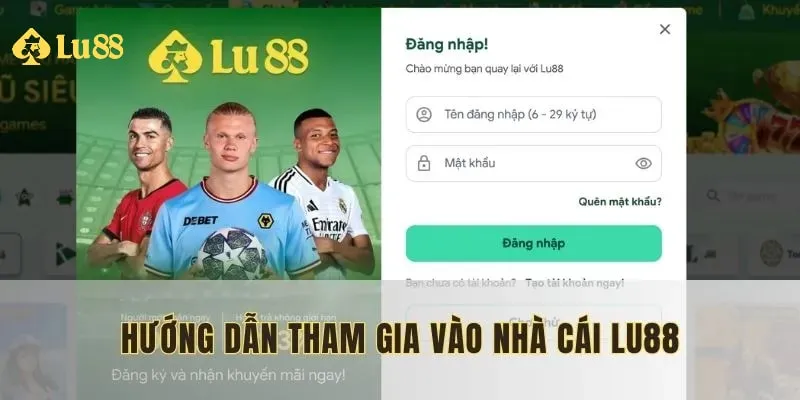 Thực hiện đầy đủ thao tác để trải nghiệm nền tảng