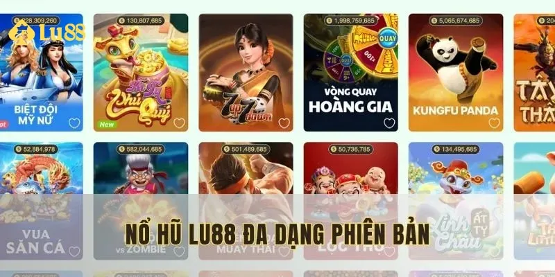 Cơ hội trúng Jackpot với nhiều thể loại
